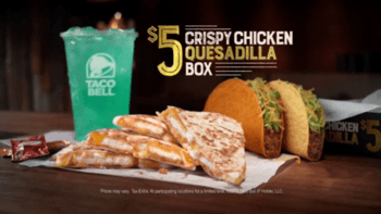 Taco Bell $5 Crispy Chicken Quesadilla