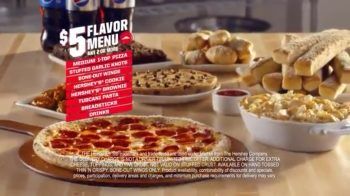 Pizza Hut $5 Flavor Menu Deal