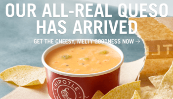 Chipotle New Queso Dip