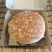 McDonald's Quarter Pounder with Cheese Bun