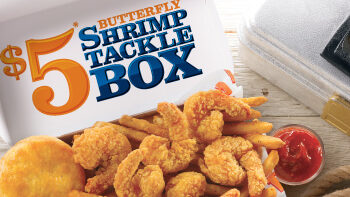 Popeyes $5 Butterfly Shrimp Tackle Box