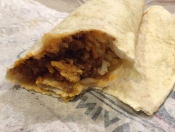 Taco Bell Beefy Fritos Burrito Review & Nutrition