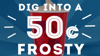 Wendy’s Small Frosty for $0.50