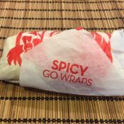 Wendy's Spicy Chicken Wrap Wrapper